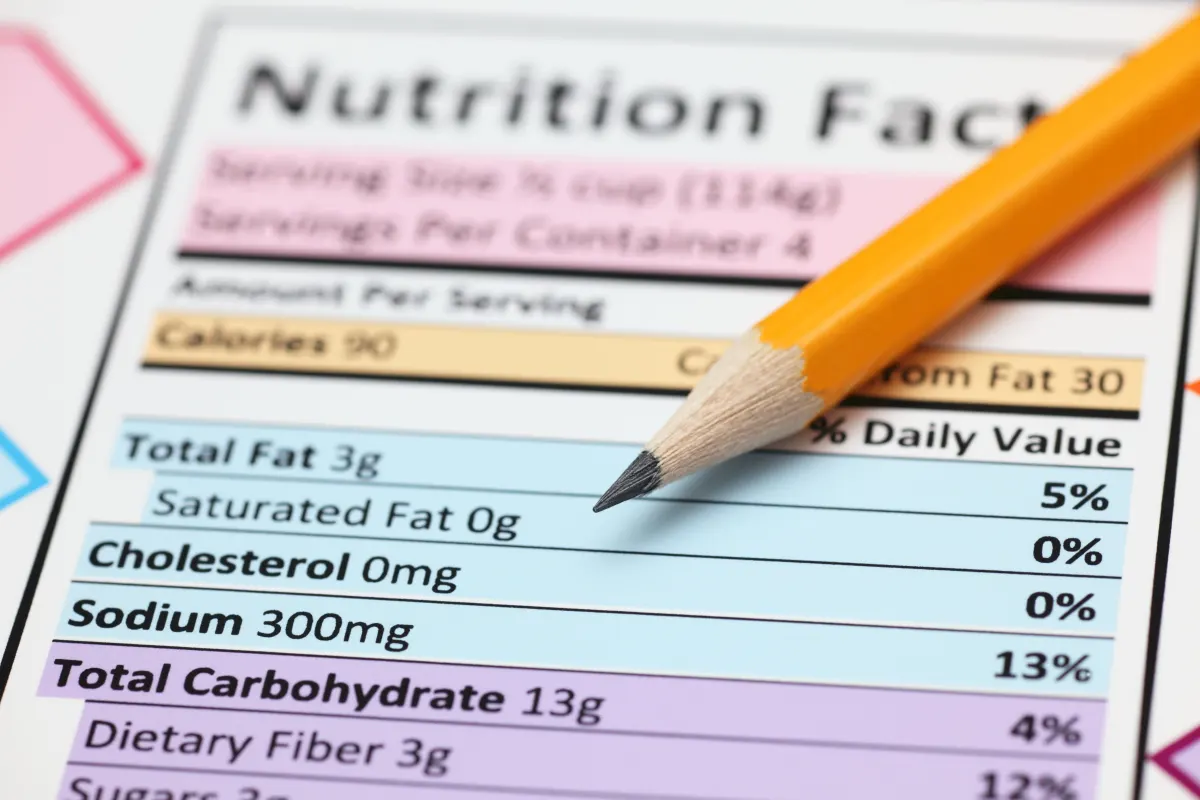 How to read nutrition labels